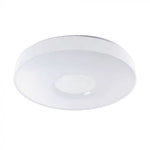 40W (4000Lm) LED V-TAC disainiga ümmargune kuppelvalgusti, puldiga, IP20, valge, timmitav, 3/1