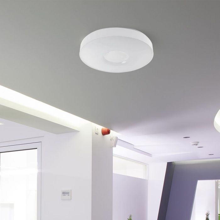 40W (4000Lm) LED V-TAC disainiga ümmargune kuppelvalgusti, puldiga, IP20, valge, timmitav, 3/1