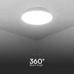 40W (4000Lm) LED V-TAC disainiga ümmargune kuppelvalgusti, puldiga, IP20, valge, timmitav, 3/1