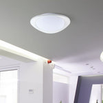 30/60/30W(6000Lm) LED V-TAC design rund kupolarmatur med fjärrkontroll, IP20, vit, dimbar, 3/1
