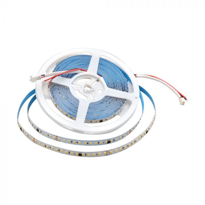 Cena par 1m_10W/m(800Lm/m) 120 LED Lente, V-TAC, ūdensnedroša IP20, 24V, auksti balta gaisma 6500K