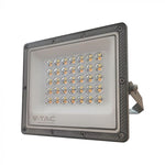 KASTE 20 gab. x 8,31€ – 30W(2350Lm) LED prožektors bez sensora, 3in1 (3000K/4000K/6500K pārslēdzams), V-TAC, IP65, pelēks