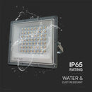 50W(500Lm) LED Prožektors, V-TAC, IP65, pelēks, 3IN1