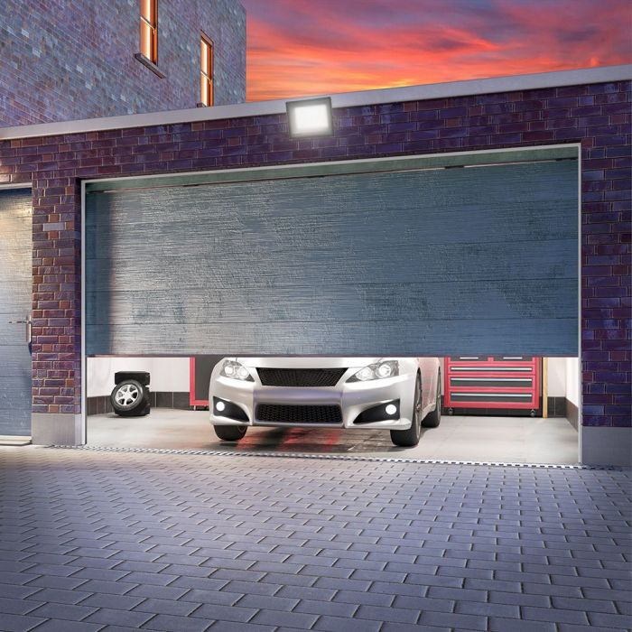 100W(8150Lm) LED-valgusti ilma andurita, V-TAC, IP65, hall, 3IN1