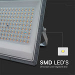 KASTE 10 gab. x 16,67€ – 100W(8150Lm) LED prožektors bez sensora, 3in1 (3000K/4000K/6500K pārslēdzams), V-TAC, IP65, pelēks