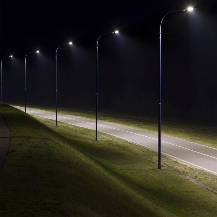 Komplekts 2+1 dāvanā_100W(9400Lm) LED ielu laterna, V-TAC SAMSUNG, IP65, garantija 5 gadi,neitrāli balta gaisma 4000K (Copy)
