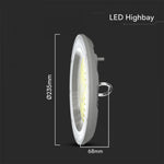 100W (8300Lm) LED tööstuslik laovalgusti, V-TAC, IP65, 3IN1