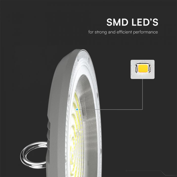 100W (8300Lm) LED tööstuslik laovalgusti, V-TAC, IP65, 3IN1