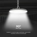 100W (8300Lm) LED tööstuslik laovalgusti, V-TAC, IP65, 3IN1
