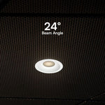 18W(1860Lm) LED COB BRIDGELUX iebūvējams gaismeklis, V-TAC, IP20, melns/balts, 3IN1