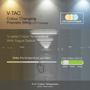 Линейный светильник 50W(6000Lm) LED 150cm, V-TAC SAMSUNG, гарантия 3 года, IK06, IP20, 3IN1