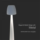 3W(110Lm)  DC:5V, 2A LED galda lampa, V-TAC, IP20, dimmējama, balta, 1800mAh litija baterija, 3IN1