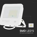 50W(4270Lm) LED floodlight, V-TAC SAMSUNG, IP65, white, cool white light 6500K