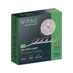Cena par 5m_12.5W(1150Lm) 220V SMD LED lente, IP65, V-TAC, auksti balta gaisma 6500K