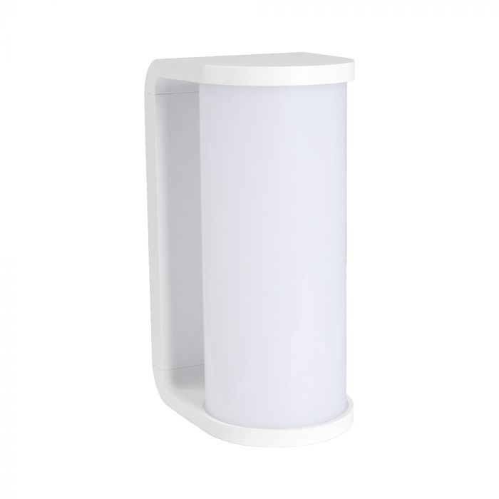 12W(1760Lm) LED Fasādes gaismeklis, V-TAC, IP65, balts, 3IN1 CCT