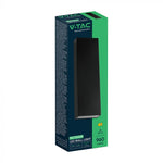 8W(1120Lm) LED Facade Luminaire, V-TAC, IP65, black, neutral white 4000K
