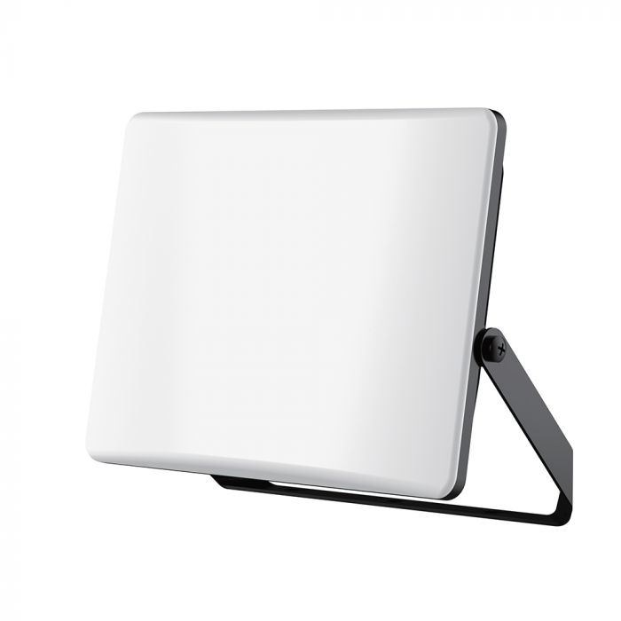 100W(8150Lm) LED prožektors, V-TAC, IP65, melns, 3IN1