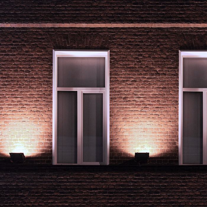 100W(8150Lm) LED prožektors, V-TAC, IP65, melns, 3IN1