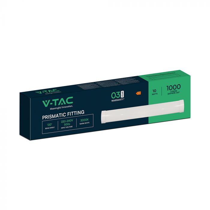 20W(2400Lm) LED Linear luminaire, 60cm, V-TAC, 3 years warranty, without plug (cable connection), cool white 6500K