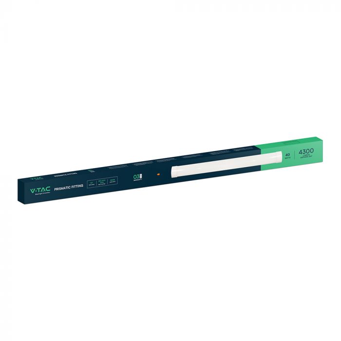 40W(4300Lm) 1166 mm LED linear luminaire, V-TAC, IP20, warm white 3000K
