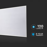 40W(4800Lm) 120LM/W Philips LED panelis, V-TAC,  600x600mm, IP20, neitrāli balta gaisma 4000K