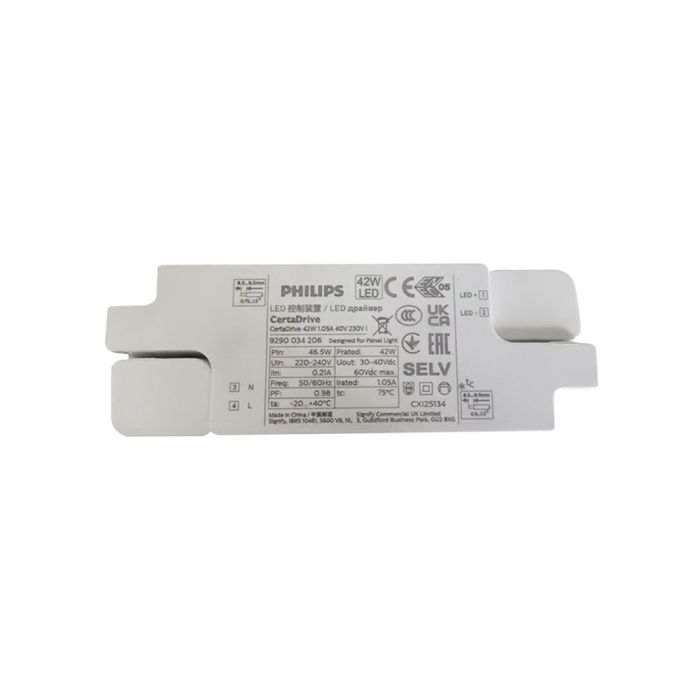 40W(4800Lm) 120LM/W Philips LED panelis, V-TAC,  600x600mm, IP20, neitrāli balta gaisma 4000K
