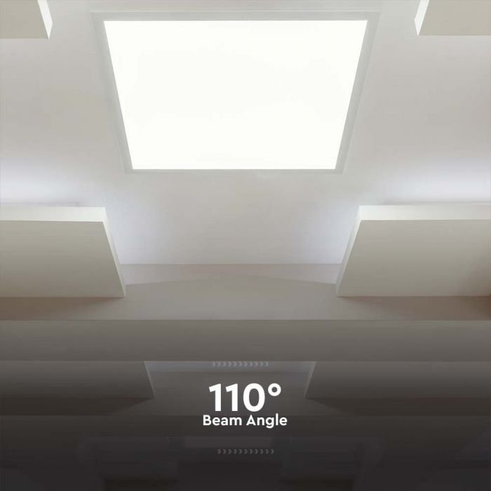 40W(4800Lm) 120LM/W Philips LED panelis, V-TAC,  600x600mm, IP20, neitrāli balta gaisma 4000K