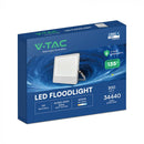 VT-44003 LED Prožektors 300 W, CREE mikroshēma, 4000 K, melns korpuss, IP65, 135 lm/W, 1 m kabelis, 6 gadu garantija