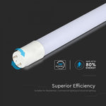 T8 7.5W(850Lm) 60 cm LED V-TAC spuldze, garantija 3 gadi, G13, IP20, neitrāli balta gaisma 4000K