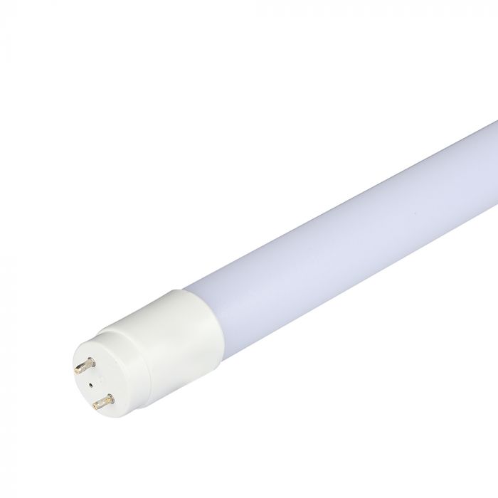 T8 16.5W(1850Lm) 120 cm LED V-TAC spuldze, garantija 3 gadi, G13, IP20, silti balta gaisma 3000K