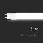T8 24W(3000Lm) 150 cm LED V-TAC spuldze, garantija 3 gadi, G13, IP20, auksti balta gaisma 6500K