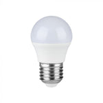 E27 6.5W(600Lm) LED Spuldze, V-TAC, G45, IP20, silti balta gaisma 3000K