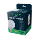 E27 22W(2600Lm) LED Spuldze, G120, V-TAC, IP20, auksti balta gaisma 6500K