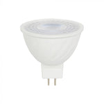 GU5.3 MR16 6W(455Lm) LED spuldze, 12V, 110°, V-TAC, IP20, silti balta gaisma 3000K