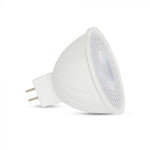 GU5.3 6W(455Lm) LED Spuldze MR16, V-TAC, IP21, auksti balta gaisma 6500K