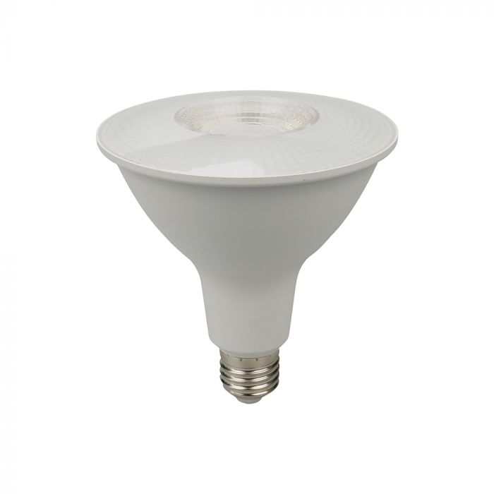 E27 12.8W(930Lm) LED Spuldze, PAR38, V-TAC, IP20, silti balta gaisma 3000K