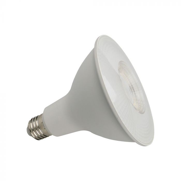 E27 12.8W(930Lm) LED Spuldze, PAR38, V-TAC, IP20, silti balta gaisma 3000K