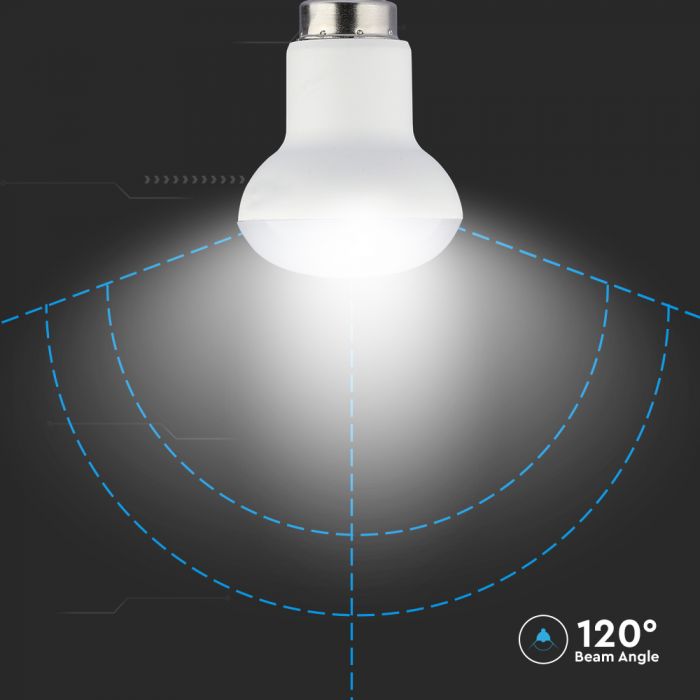 E14 2.9W(250Lm) LED Spuldze, R39, V-TAC, IP20, silti balta gaisma 3000K