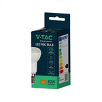 E14 4.8W(470Lm) LED Spuldze, R50, V-TAC, IP20, neitrāli balta gaisma 4000K