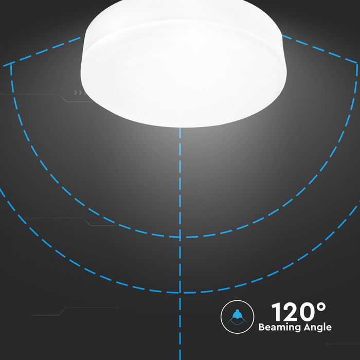 GX53 6.4W(560Lm) LED spuldze, V-TAC, IP20, GX53, silti balta gaisma 3000K