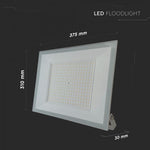 200W(19200Lm) LED prožektors, V-TAC, IP65, balts, neitrāli balta gaisma 4000K