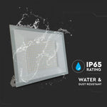 200W(19200Lm) LED prožektors, V-TAC, IP65, balts, neitrāli balta gaisma 4000K