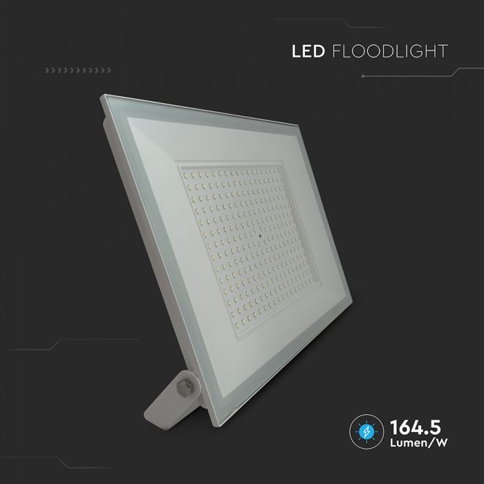200W(19200Lm) LED prožektors, V-TAC, IP65, balts, aukstii balta gaisma 6500K