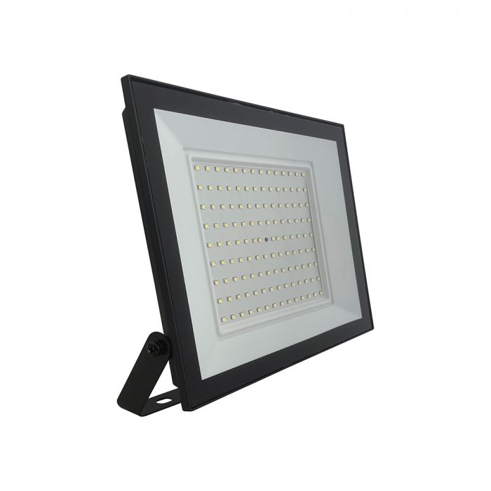 100W(8150Lm) LED prožektors, V-TAC, IP65, melns, neitrāli balta gaisma 4000K