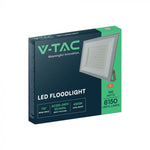 100W (9,500 lm) LED floodlight without motion sensor, V-TAC, IP65, white, cool white light 6,500 K