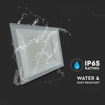 100W (9,500 lm) LED floodlight without motion sensor, V-TAC, IP65, white, cool white light 6,500 K