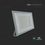 100W (9,500 lm) LED floodlight without motion sensor, V-TAC, IP65, white, cool white light 6,500 K