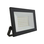 30W(2550Lm) LED prožektors bez kustību sensora, V-TAC, IP65, melns, auksti balta gaisma 6500K