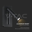 2W(76Lm) LED nakts gaismeklis, V-TAC, IP20, silti balta gaisma 3000K