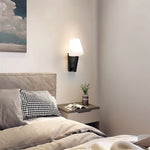 8W LED naktslampiņa pie gultas, V-TAC CREE VT-88062, IP20, melna, silti balta gaisma 3000K